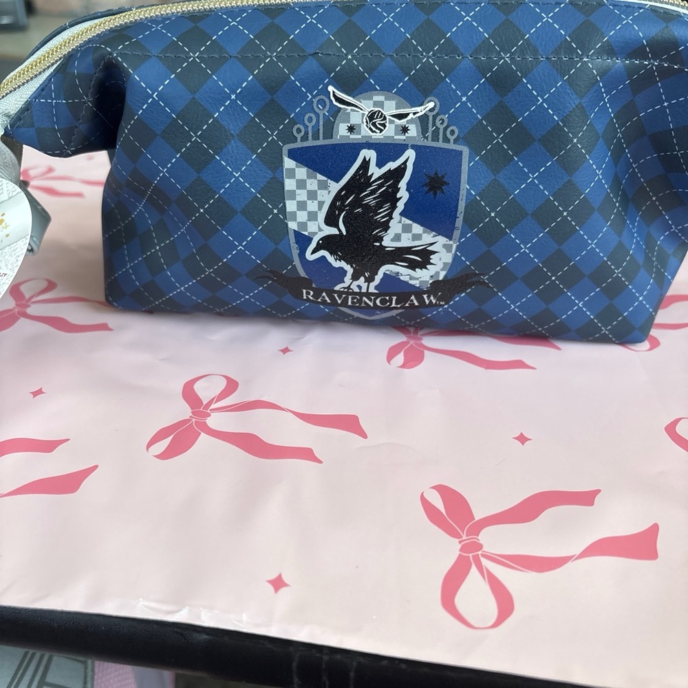 Ravenclaw Blue Cosmetic Bag